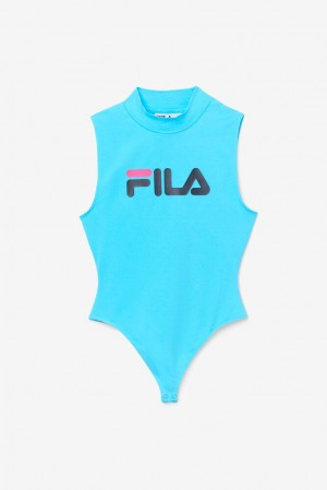 Body Fila Donata Bodysuit Mujer Azules Negras Rosas | 031478WQU