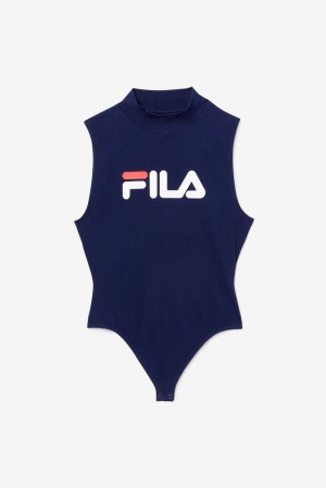 Body Fila Donata Bodysuit Mujer Blancas Rojas | 927460HYQ