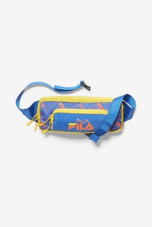 Bolso Satchel Fila Trail Sling Bag Hombre Princblue | 871506VOI