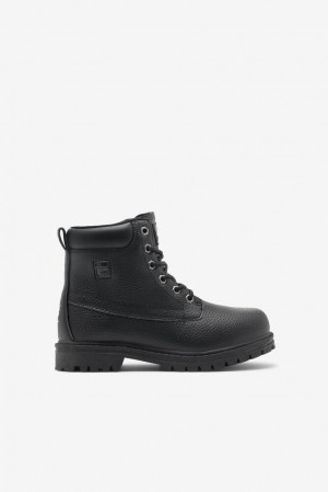 Botas Fila Edgewater 12 Pb Boot Boots Unisex Negras Negras Negras | 734685IFO