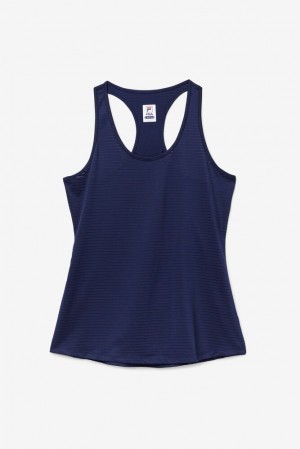 Camiseta Tirantes Fila Essentials Racerback Tank Unisex Azul Marino | 871369IZV