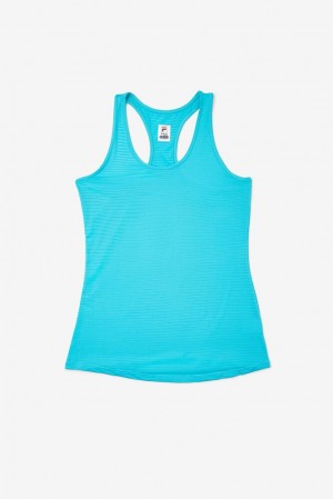 Camiseta Tirantes Fila Essentials Racerback Tank Mujer Turquesa | 047312IAM