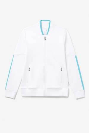 Chaquetas Fila Trailblazer Jacket Mujer Blancas | 397125GND