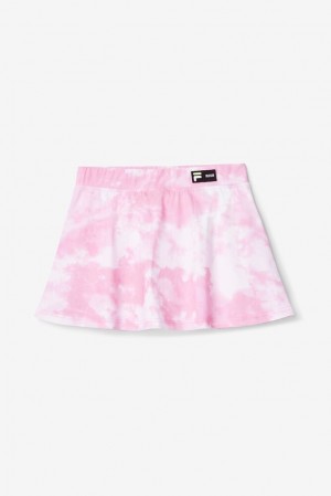 Falda Corta Fila Msgm X Fila Printed Skort Mujer Rosas | 503867KXC