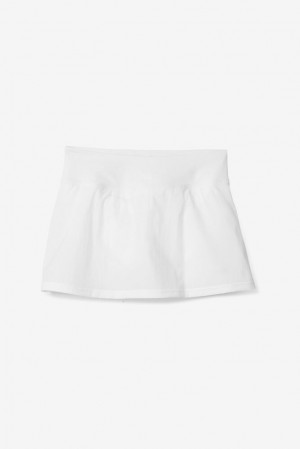 Falda Corta Fila Tie Breaker 13 1/2" Skater Skort Mujer Blancas | 841269NOW