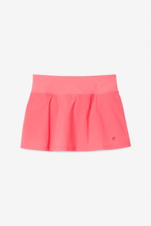 Falda Corta Fila Tie Breaker 13 1/2" Skater Skort Mujer Rojas | 901425BDN