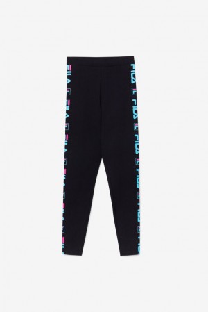 Leggins Fila Parma Legging Mujer Negras Azules Rosas | 302914GYP