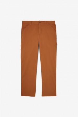 Pantalon Fila Unlined Carpenter Pants - 30 Inseam Unisex 971 Chestnut | 713568CMA