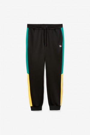 Pantalones Jogger Fila Grady Jogger Hombre Blk/Para/Free | 627340GWX