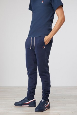 Pantalones Jogger Fila Visconti Jogger Hombre Peacoat | 169475AQX