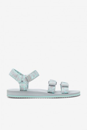 Sandalias Fila Drifter Ts Bandana Sandals Unisex 253 High Rise / High Rise / Fair Aqua | 928075IZJ