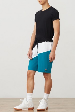 Short Fila Damon Short Hombre Blk/Hblu/Wht | 127098RXV