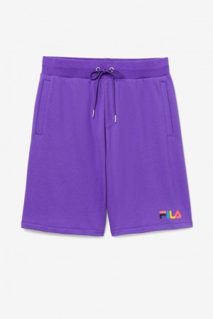 Short Fila Donaver Short Hombre Moradas | 617329BDG