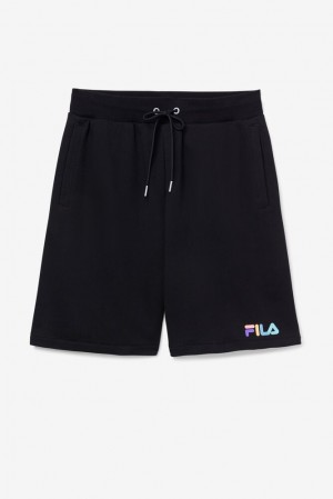 Short Fila Donaver Short Hombre Negras | 910637TUE