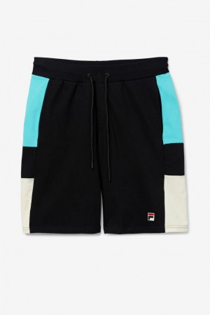 Short Fila Galway Short Hombre Negras Azules Turquesa | 937408QEM