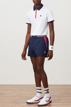 Short Fila High Tide 4 Short Hombre Peac/Wht/Cred | 874916CEG