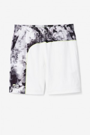 Short Fila Msgm X Fila Printed Short Hombre Negras | 429150RAG