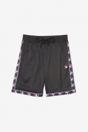 Short Fila Pane Short Hombre Negras | 451683YXU