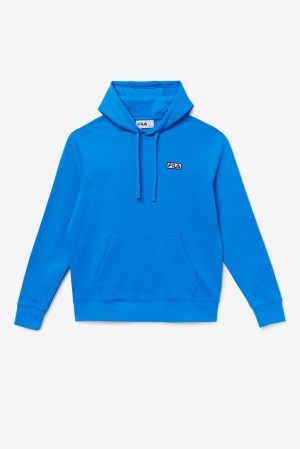 Sudadera con Capucha Fila Algot Hoodie Hombre Azules | 042913GFI