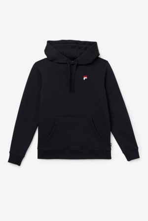 Sudadera con Capucha Fila Godfrey Hoodie Unisex Negras | 718593VPW