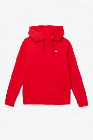 Sudadera con Capucha Fila Luka Hoodie Hombre Rojas | 826341OWD