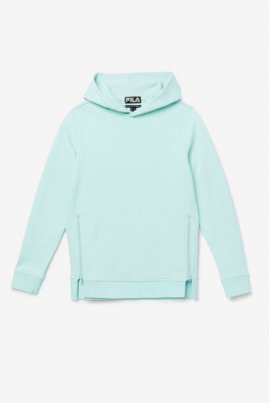 Sudadera con Capucha Fila Maddox Pullover Hoodie Unisex Azules | 790235KEO