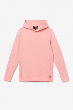 Sudadera con Capucha Fila Maddox Pullover Hoodie Unisex 681 Strawberry Ice | 931084AOJ