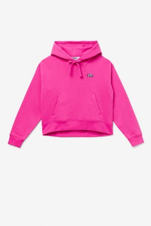 Sudadera con Capucha Fila Marina Hoodie Mujer Rosas | 012497EZP