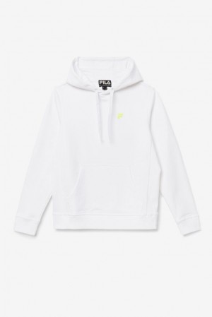 Sudadera con Capucha Fila Phoenix Hoodie Unisex Blancas Amarillo | 903871NCG