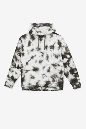 Sudadera con Capucha Fila Plantsy Layered Hoodie Hombre 296 Earth Forest / Tie Dye | 079516QPK