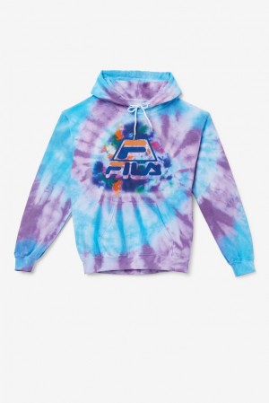 Sudadera con Capucha Fila Tie Dye Icon Hoodie Unisex 099 Tie Dye | 209716OCJ