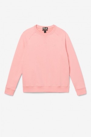 Sudaderas Fila Logan Crewneck Unisex 681 Strawberry Ice | 831427KHY