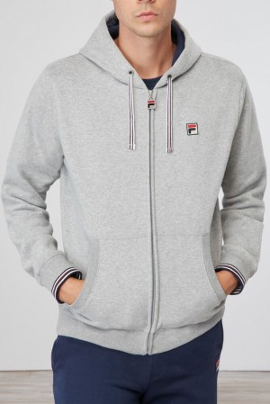 Sudaderas Fila Tenconi Hooded Sweatshirt Hombre Hgry/Navy | 789350CNI