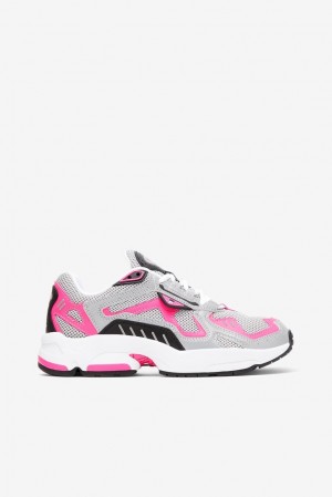 Tenis Fila Archive Rjv Sneakers Mujer Plateadas Rosas Blancas | 587946VMP