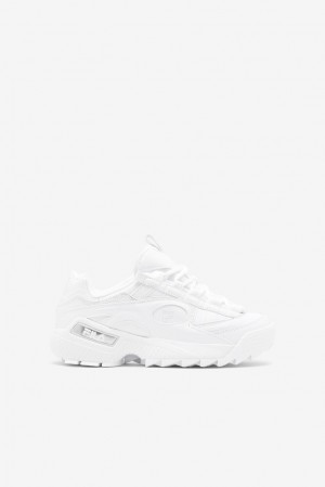 Tenis Fila D-formation Sneakers Unisex Blancas Blancas Blancas | 482537RCN