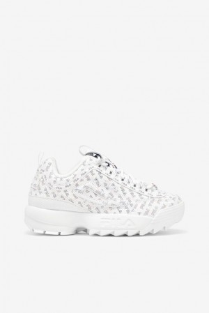 Tenis Fila Disruptor 2 Multi Sneakers Mujer Wht/Fnvy/Fred | 693105NEQ