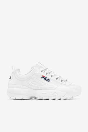 Tenis Fila Disruptor 2 No-sew Sneakers Hombre Wht/Fnvy/Fred | 249786OHA