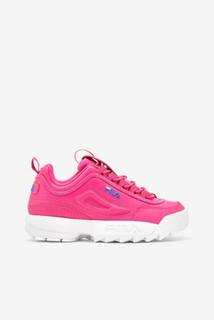 Tenis Fila Disruptor 2 Premium Sneakers Mujer Mage/Wht/Ambl | 192687PXV