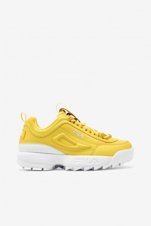 Tenis Fila Disruptor 2 Premium Sneakers Mujer Blancas Blancas | 167893QWB