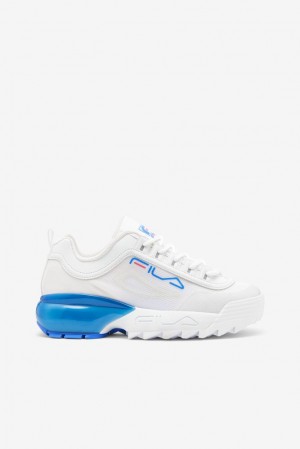 Tenis Fila Disruptor 2a Sneakers Mujer Blancas Azules | 268501ZOK