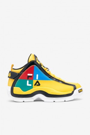 Tenis Fila Grant Hill 2 Festival Sneakers Hombre Frsa/Blk/Blua | 089176MLT