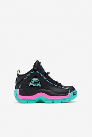 Tenis Fila Grant Hill 2 Repeat Sneakers Unisex Negras | 137469JRY