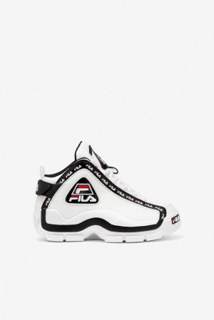 Tenis Fila Grant Hill 2 Repeat Sneakers Unisex Wht/Blk/Fred | 176280QYI