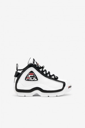 Tenis Fila Grant Hill 2 Sneakers Unisex Wht/Blk/Fred | 179438ZUJ