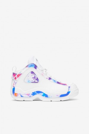 Tenis Fila Grant Hill 2 Tie Dye Sneakers Mujer Blancas Blancas | 386590BUR