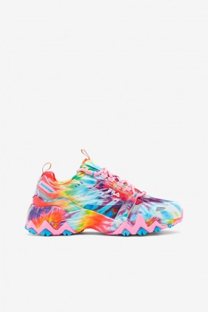 Tenis Fila Oakmont Tr Tie Dye Sneakers Mujer 781 Tie Dye Multi | 709325MEX