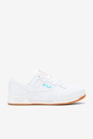 Tenis Fila Original Fitness '90s Sneakers Hombre Blancas Moradas | 586937WCK