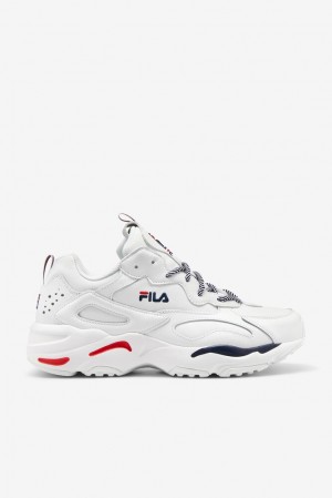 Tenis Fila Ray Tracer Sneakers Hombre Wht/Fnvy/Fred | 408531LIE