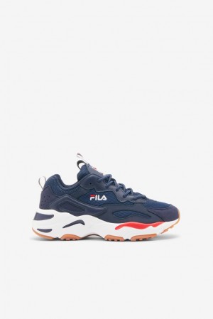 Tenis Fila Ray Tracer Sneakers Unisex Fnvy/Wht/Fred | 381256FBK