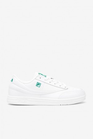 Tenis Fila Tennis 88 Sneakers Hombre Blancas Blancas Verde | 134790XUH